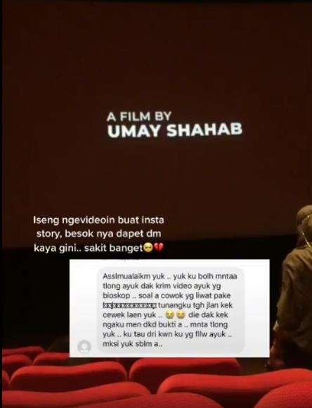 Dapat pesan minta video karena ada tunangan selingkuh.