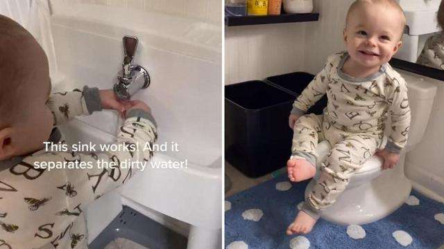 Mini toilet