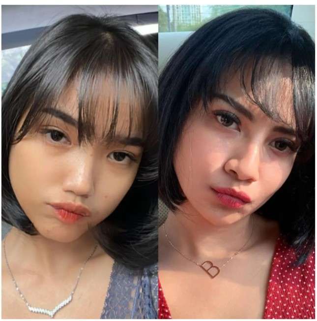 Penampilan Fuji mirip Vanessa Angel Penampilan Fuji mirip Vanessa Angel