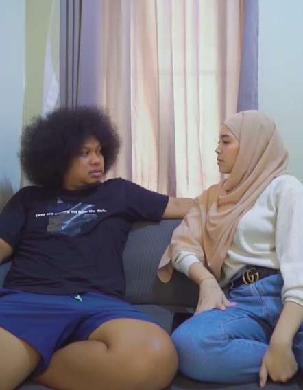 Penampilan Fati istri Babe Cabita