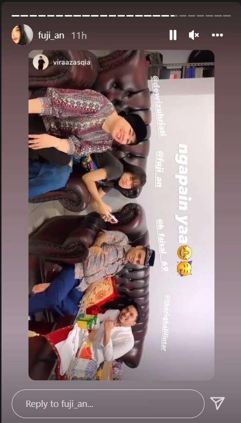 Thariq temui keluarga Fuji