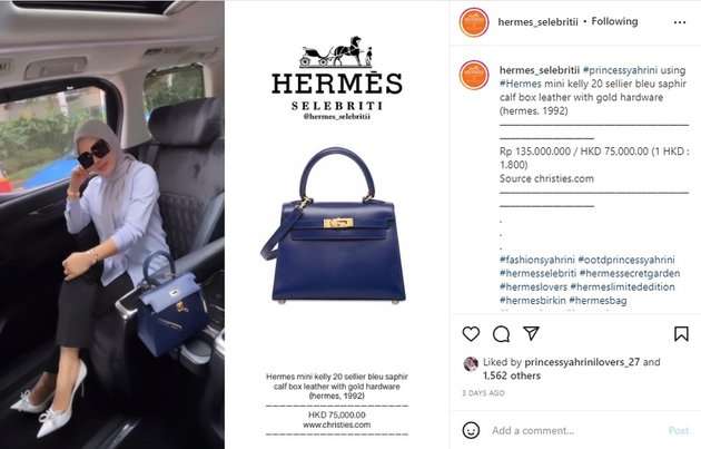 Instagram @hermes_selebritii