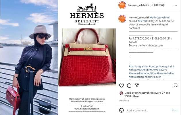 Instagram @hermes_selebritii