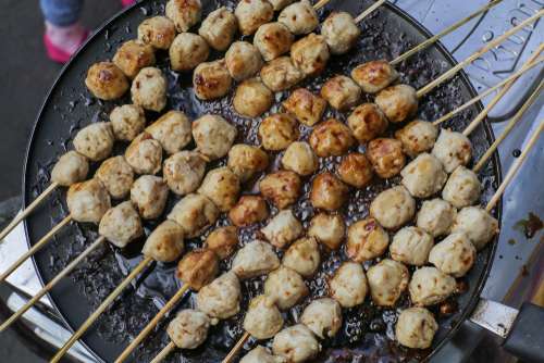 Bakso bakar