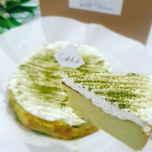 Matcha Burn Cheesecake Matcha Burn Cheesecake