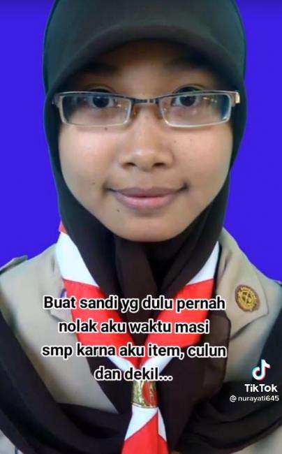 Tranformasi gadis ini bikin yang menolak menyesal.