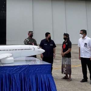 Humaidi dan Menteri BUMN