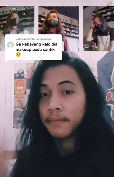 TikTokers Disulap Jadi Cantik
