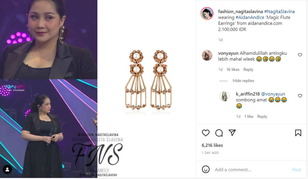 Instagram @fashion_nagitaslavina