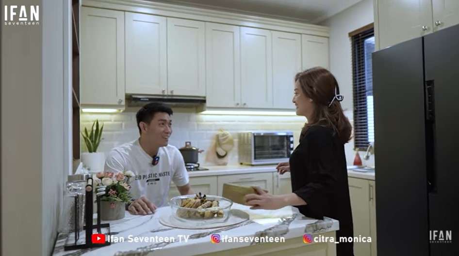 Dapur bersih rumah Ifan dan Citra