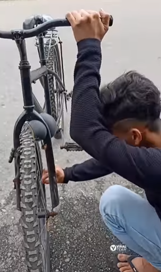 Ban Sepeda Membengkak
