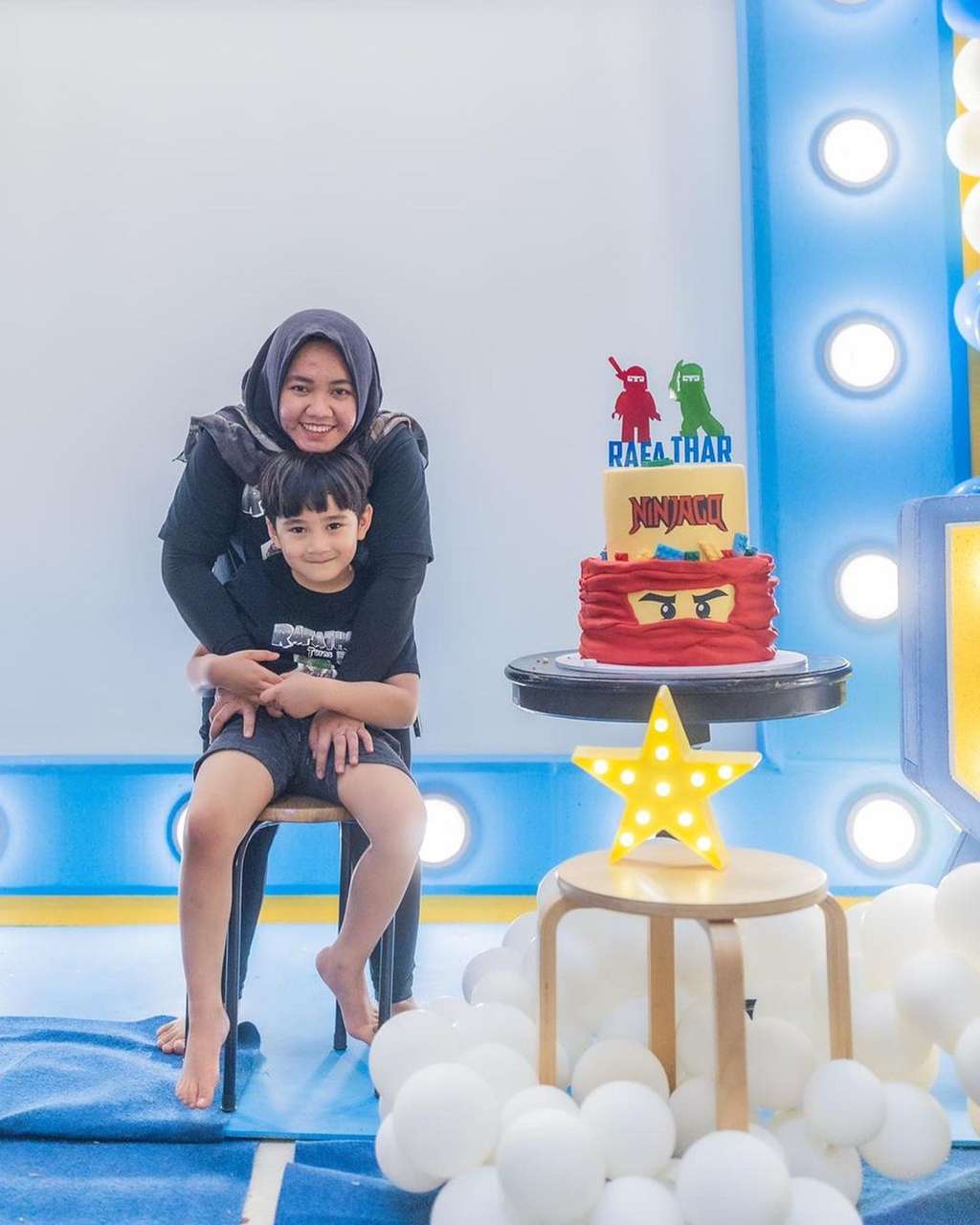 Lala dan Rafathar Malik Ahmad