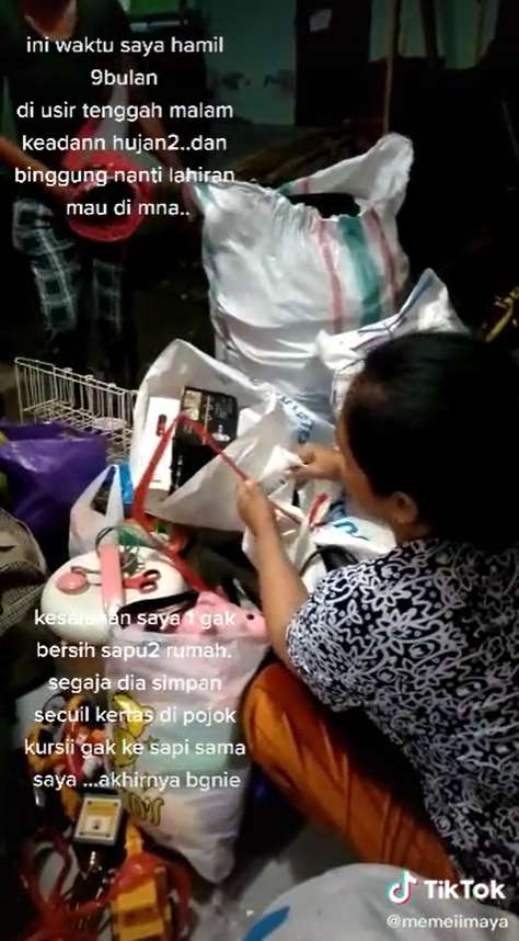 Wanita diusir sang suami