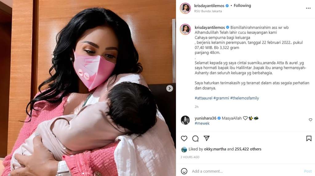 Unggahan Krisdayanti