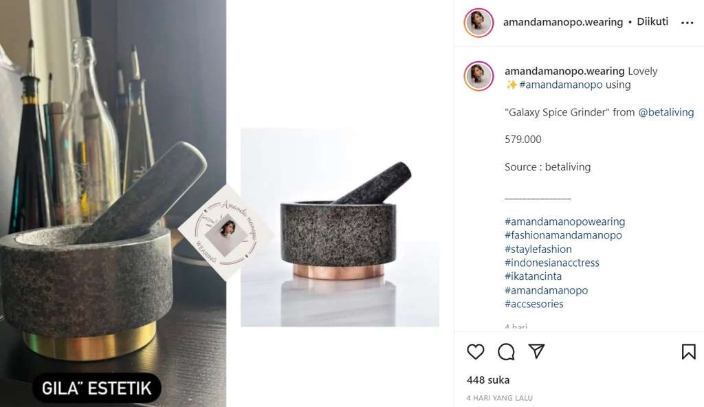 Cobek Amanda Manopo