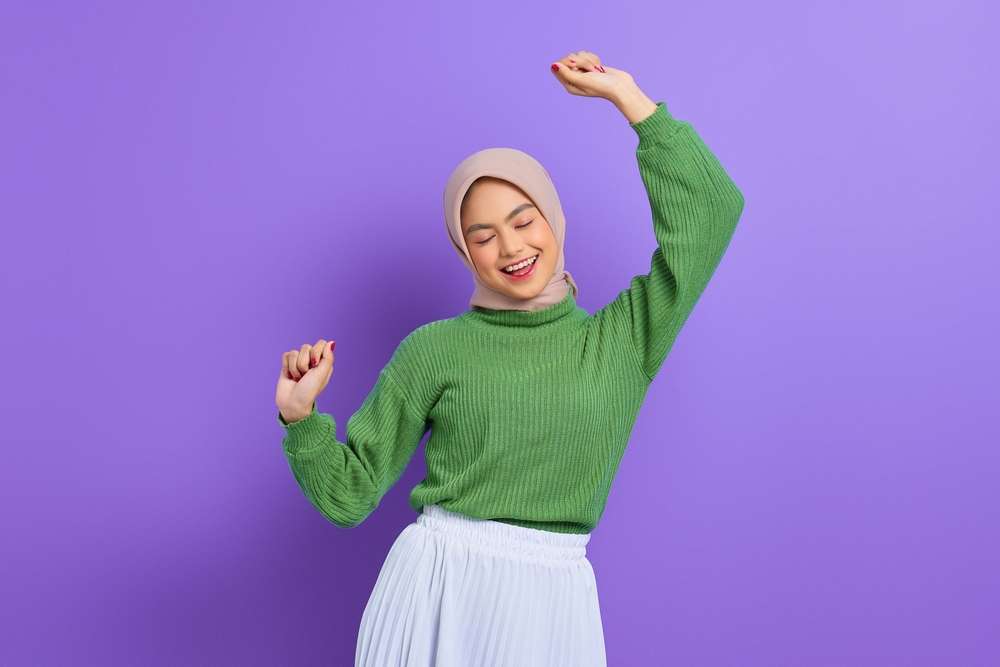 Menggunakan Pakaian Longgar