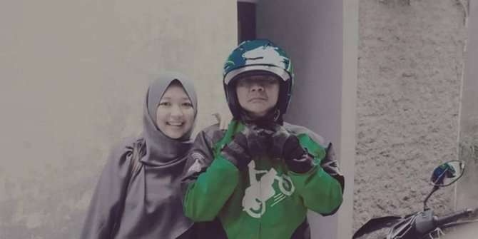 Nisa Wahyuni dan ayahnya.