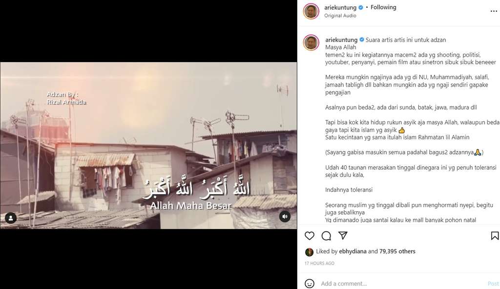 Unggahan Arie Untung