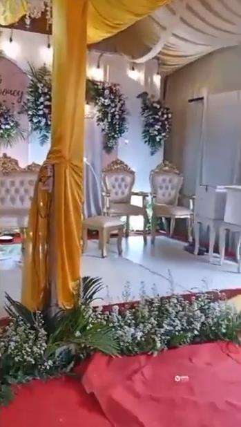 Viral dekorasi resepsi pernikahan bikin fotografer ingin nangis.