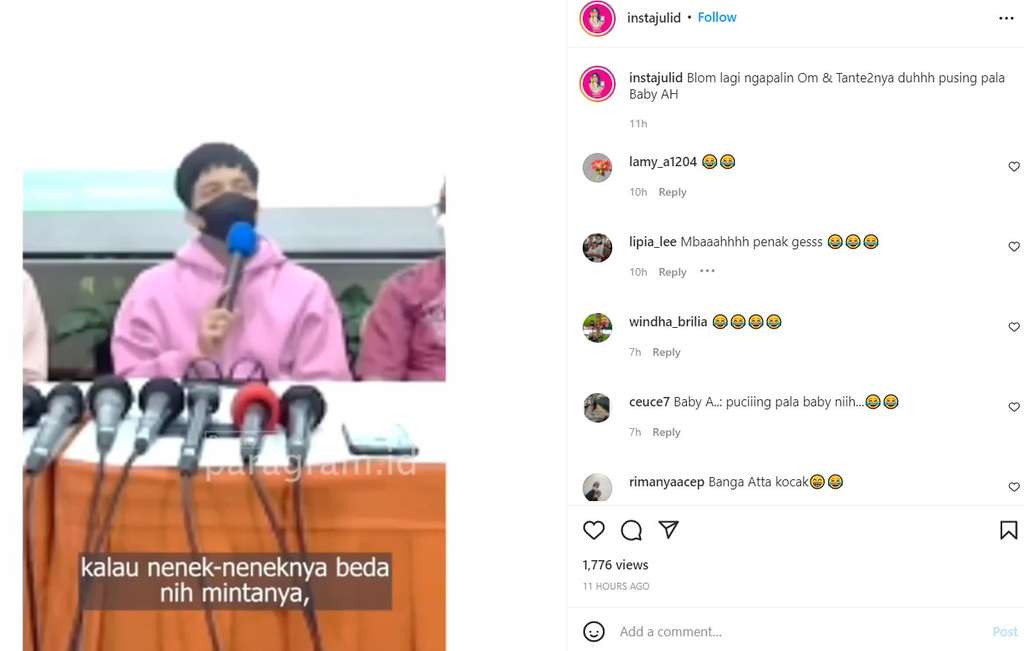 Unggahan Atta Halilintar