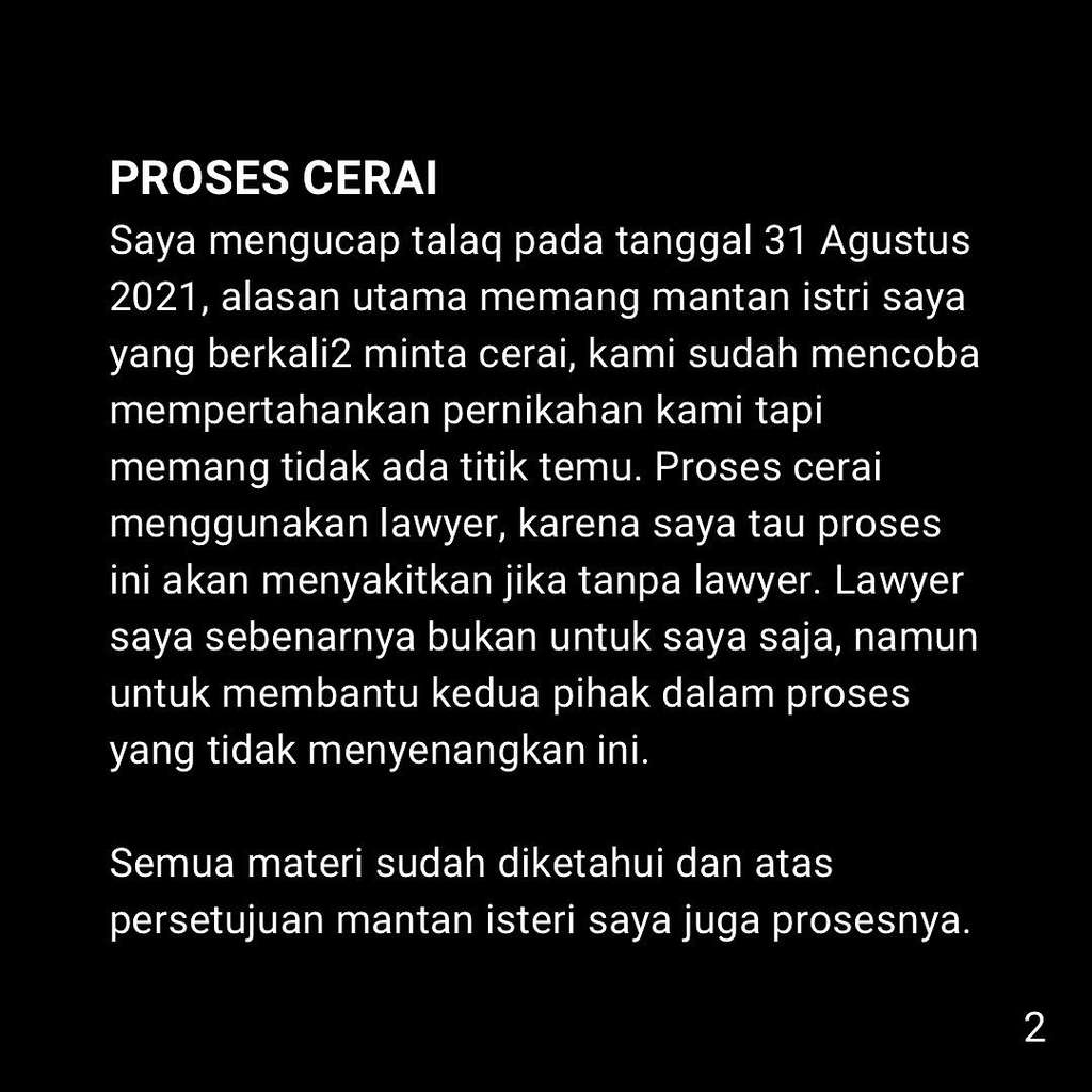 Klarfikasi Steno Ricardo mantan suami Mawar AFI