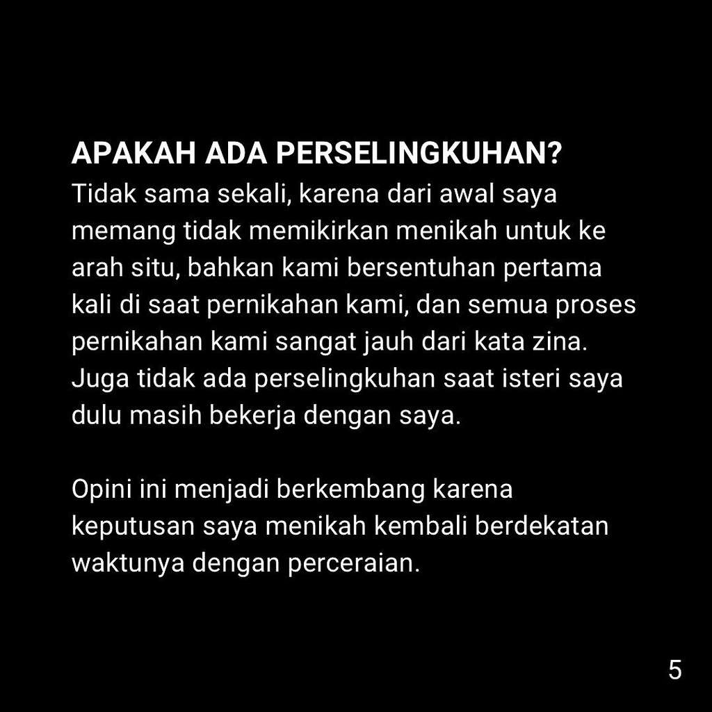 Klarfikasi Steno Ricardo mantan suami Mawar AFI