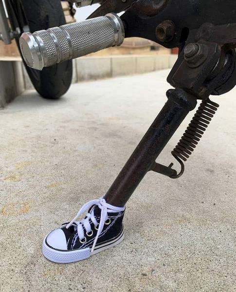 Modifikasi motor nyeleneh bikin gagal paham.