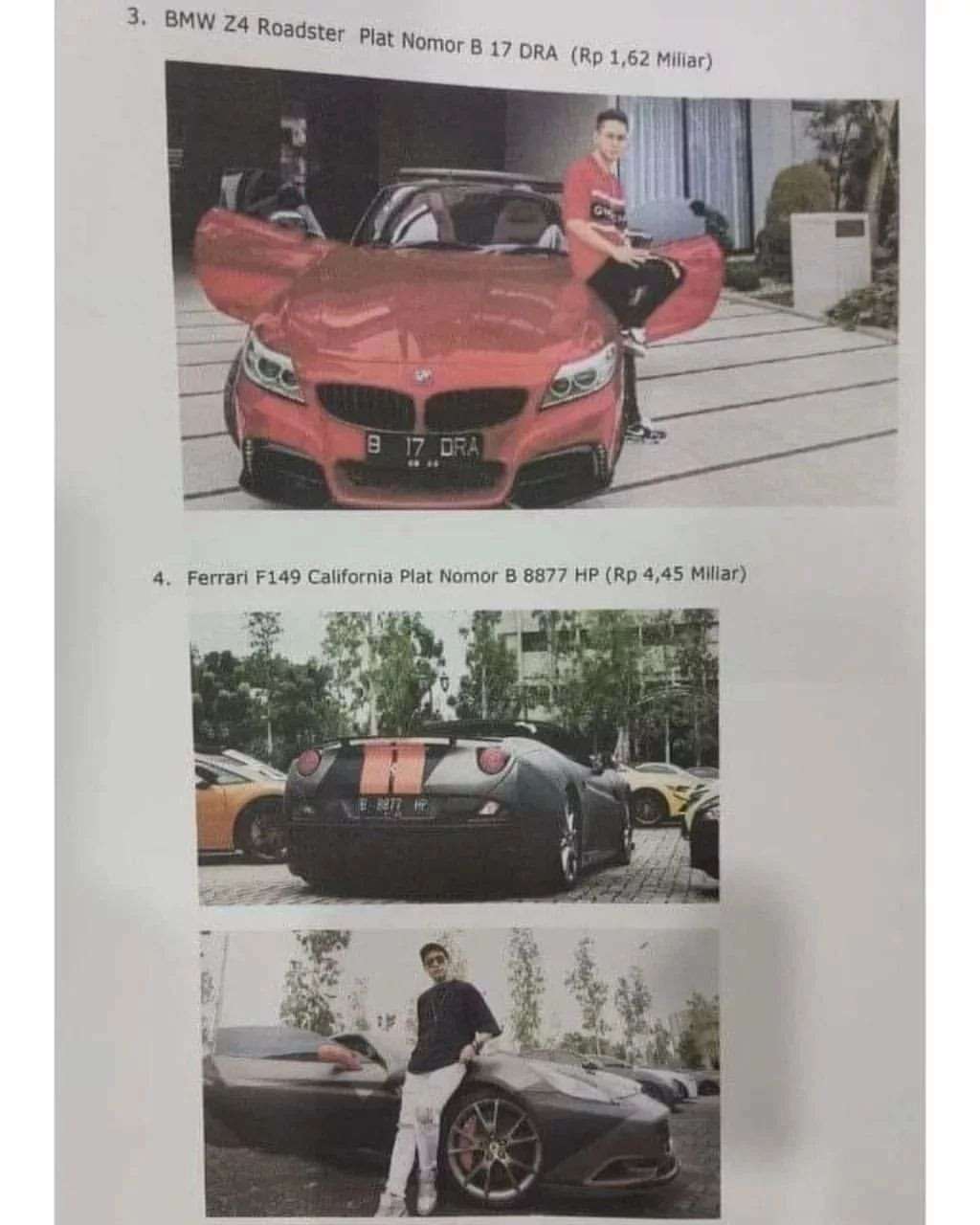 Aset Indra Kenz yang akan disita pihak berwajib