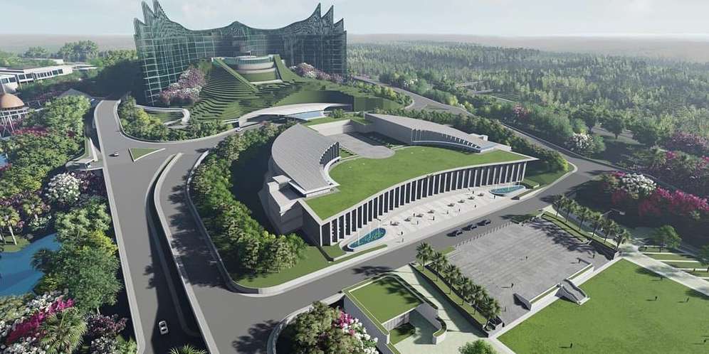 Desain Istana Kepresiden Ibu Kota Baru