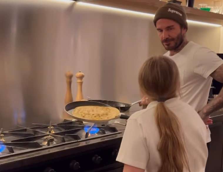 Harper dan David Beckham