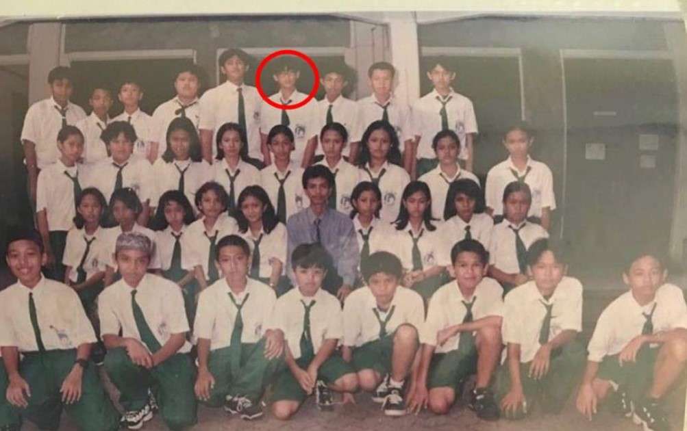 Potret Rezky Aditya SMP