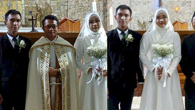 Pernikahan beda agama di Semarang
