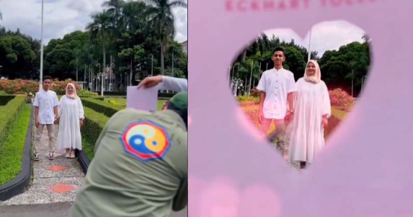 Aksi Ridwan Kamil Jadi Fotografer Prewed Dadakan