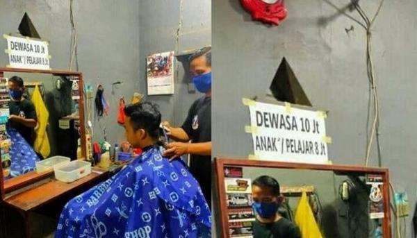 Daftar harga berikut bikin pembeli berpikir keras sambil ngakak.
