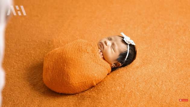 Pemotretan baby Ameena putri Aurel dan Atta Halilintar