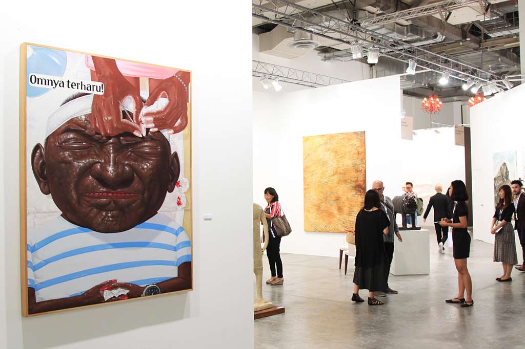 an Exhibition at The Gajah Gallery Singapura