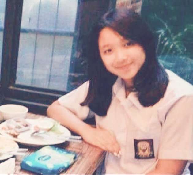 Dita Karang waktu SMA