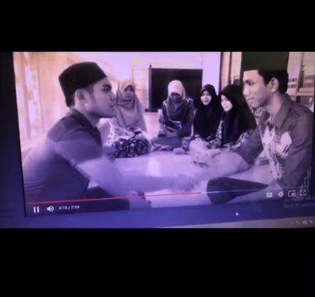Dulu cuma latihan, sekarang menikah betulan.