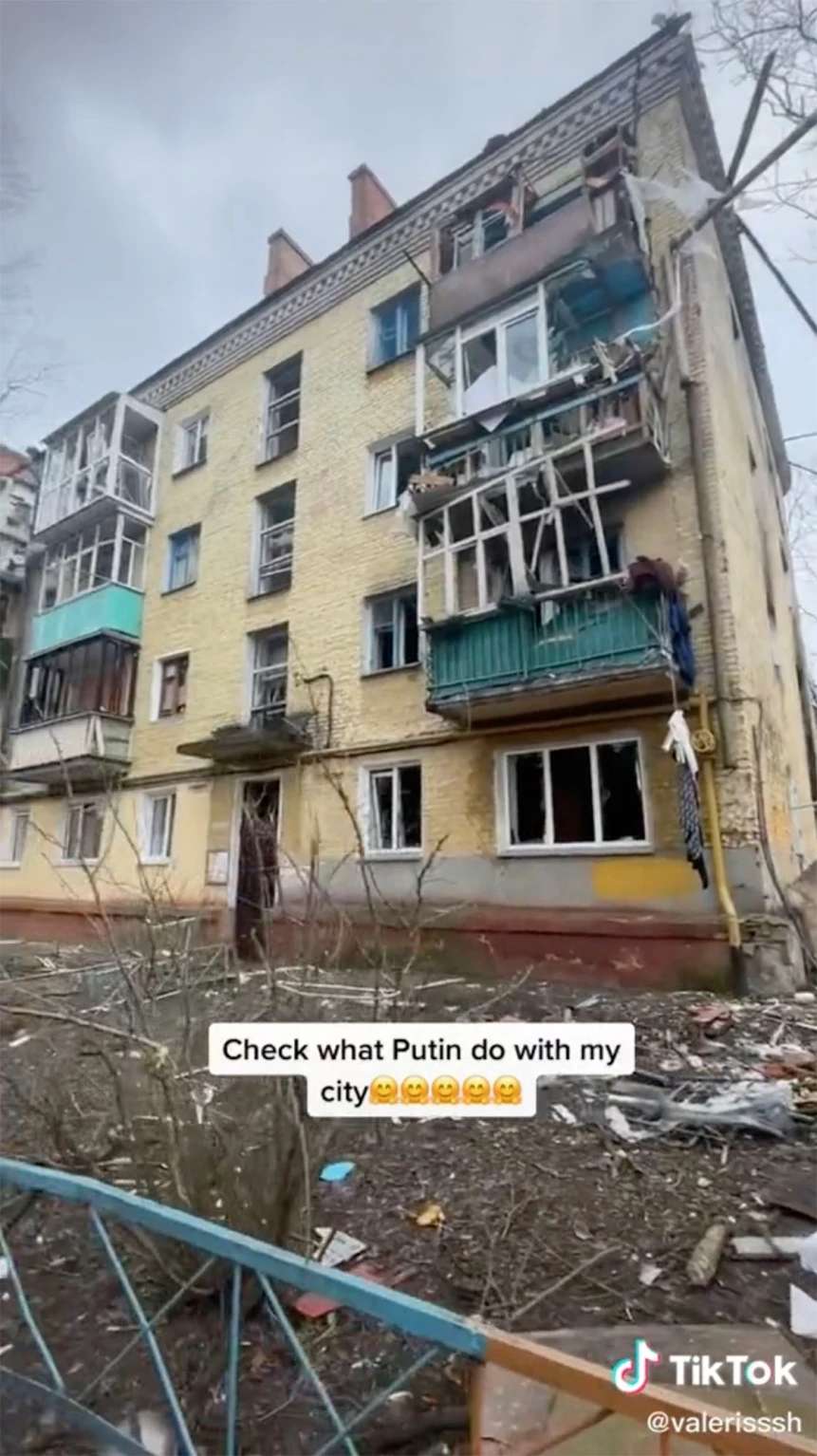 Viral Gadis Ukraina Dokumentasikan Hidup di Bunker Bawah Tanah