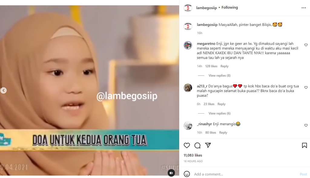 Bilqys putri Ayu Ting Ting