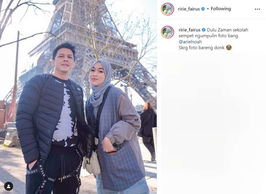 Unggahan Ririe Fairus