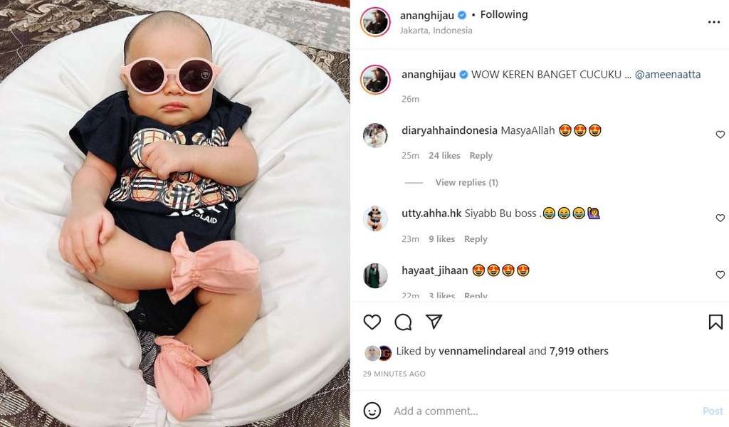Unggahan Anang Hermansyah