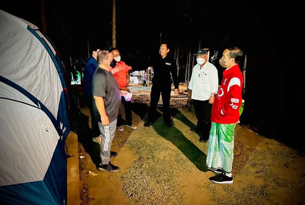 Jokowi camping di IKN