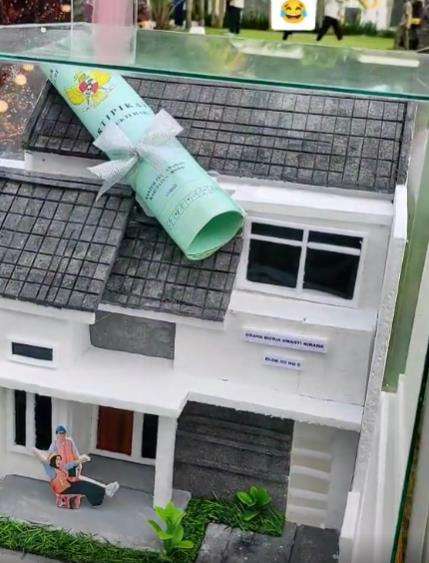 Viral lamaran di Jepara, pengantin pria kasih sertifikat rumah.