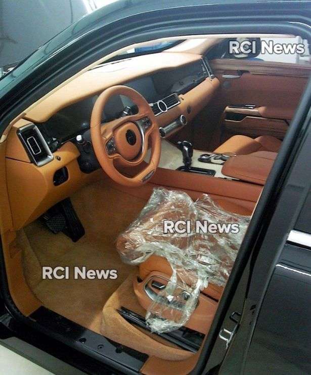 Interior Limousine Vladimir Putin