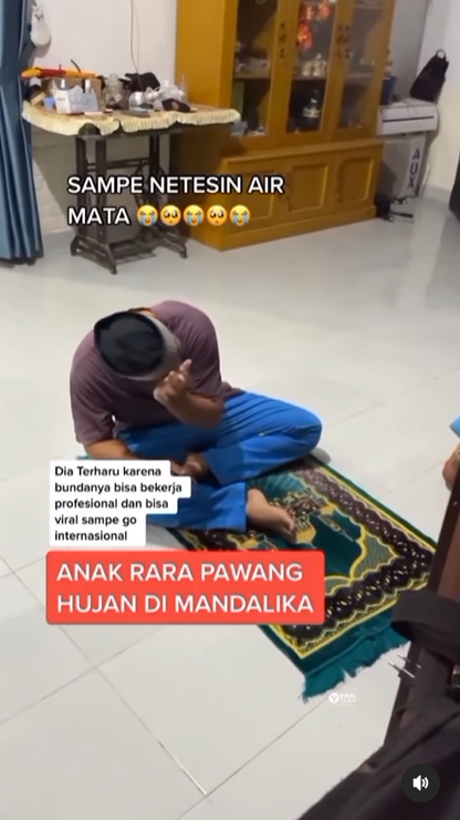Anak Rara Pawang Hujan di Mandalika
