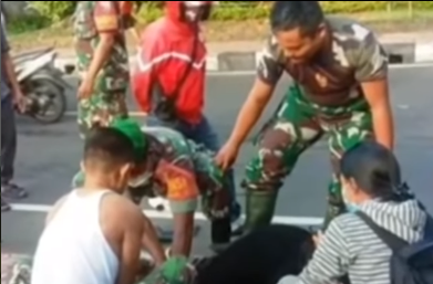 Aksi heroik TNI Sertu Suparto
