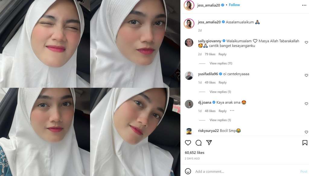 Penampilan Jess Amalia Penampilan Jess Amalia