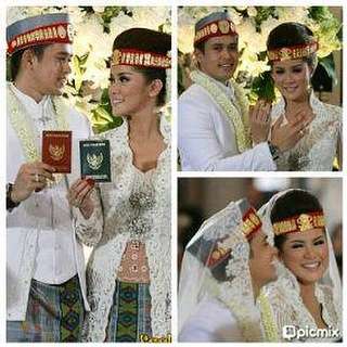 Olla dan Aufar resmi menikah