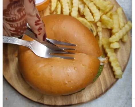 Potong burger